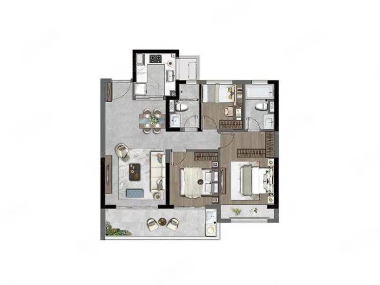 华图详情全解析：涵盖房价、户型、容积率以及小区环境等方面K8凯发苏州相城高铁新城大悦繁华图楼盘-2026年大悦繁(图2)